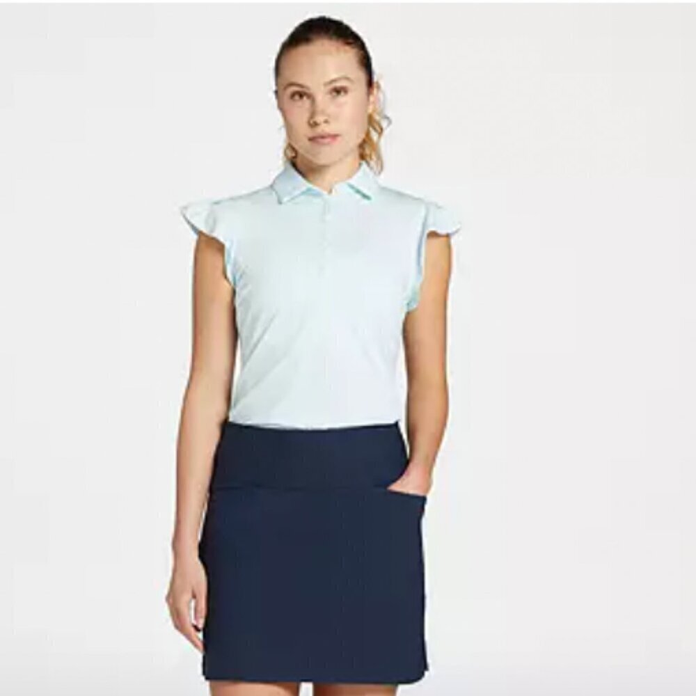 Walter Hagen Women's Clubhouse Flutter Sleeve